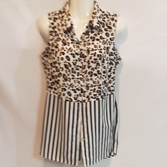 Lily Moss sleeveless blouse - Picture 1 of 4
